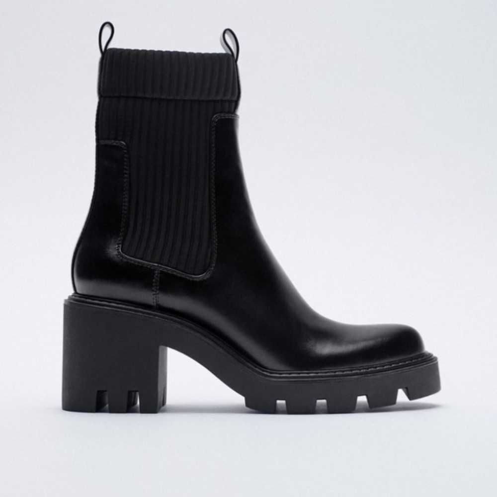 Heeled ankle boots